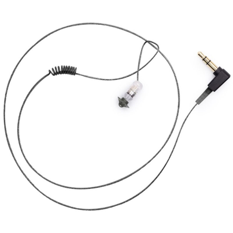 Impact HIDIN Micro Speaker Tubeless Listen-Only Earpiece - Black 18 inch