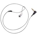 Impact HIDIN Micro Speaker Tubeless Listen-Only Earpiece - Black 18 inch
