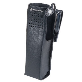 Motorola PMLN5330 Leather Tall Case Swivel Belt Loop - APX 7000