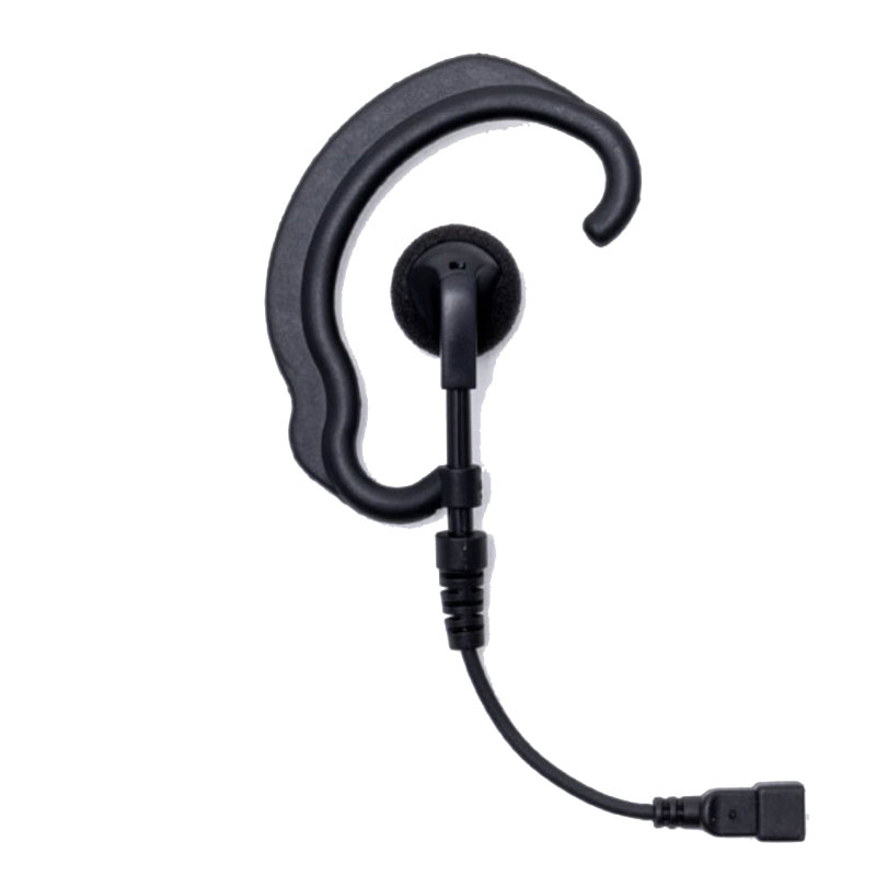 Impact EH-2 Rubber Hook, Adjustable Earbud - Snaptight Gold Series