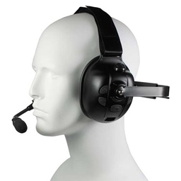 [BTH-900-MAX-EMB] Pryme BTH-900-MAX-EMB Bluetooth Neckband Dual Muff Headset