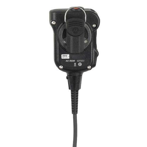 Motorola XE speaker-mic - rear view