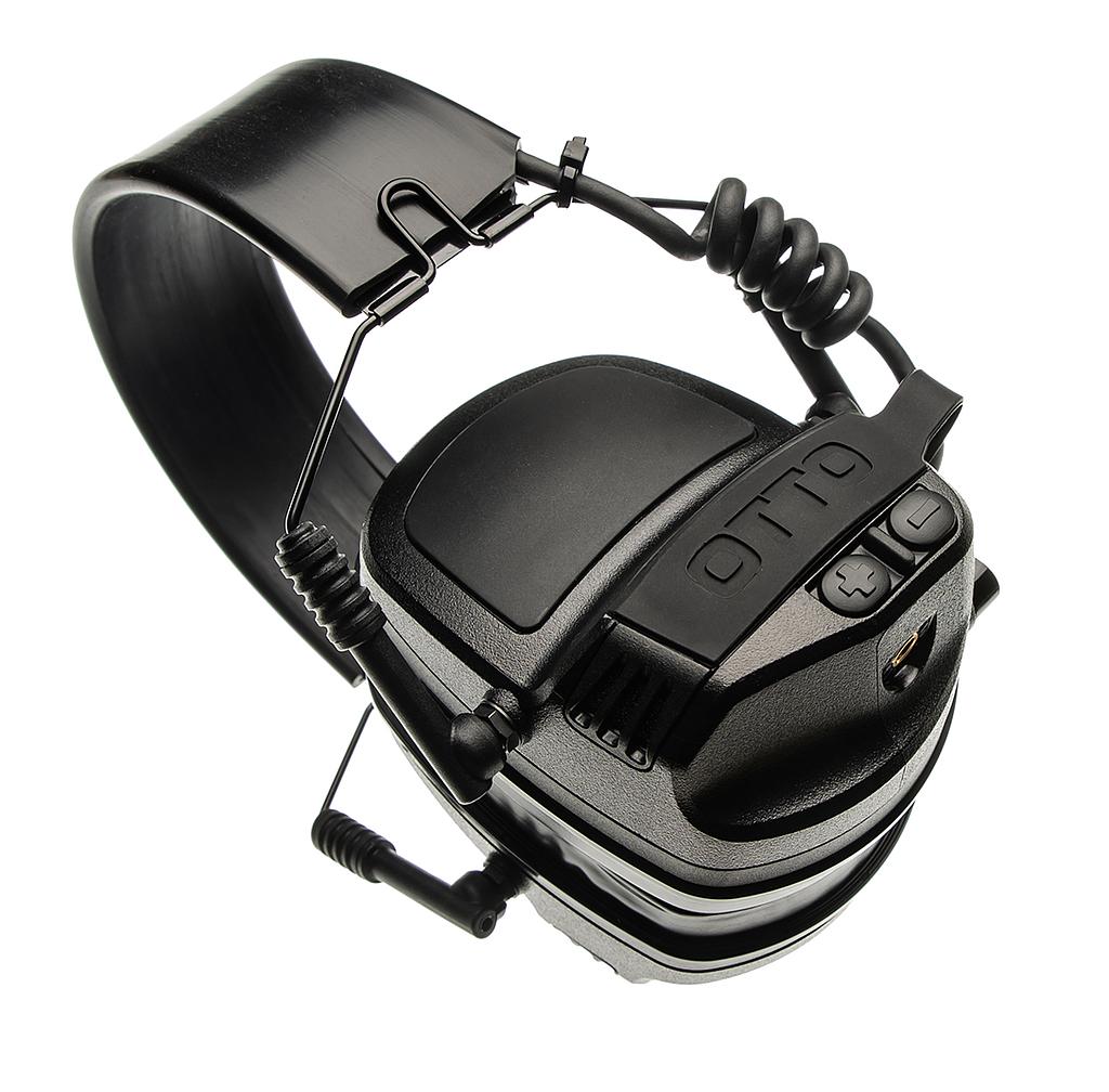 OTTO V4-11072BK NoizeBarrier Range SA Active Hearing Protection Headset