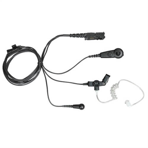 Motorola PMLN6754 Black 3-wire Surveillance Kit - XPR 3300e/3500e