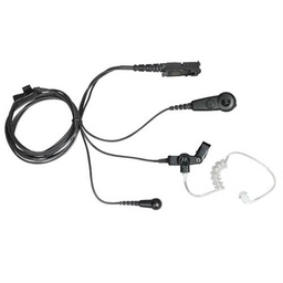 [PMLN6754A] Motorola PMLN6754 Black 3-wire Surveillance Kit - XPR 3300e/3500e