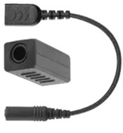 3.5mm adapter for acoustic tube earpiece
