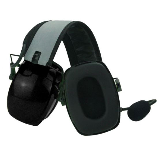 Magnum HSH3B Dual Muff Lightweight Flex Headset, Boom Mic