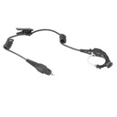 Motorola NTN2572 12 inch cable with earpiece