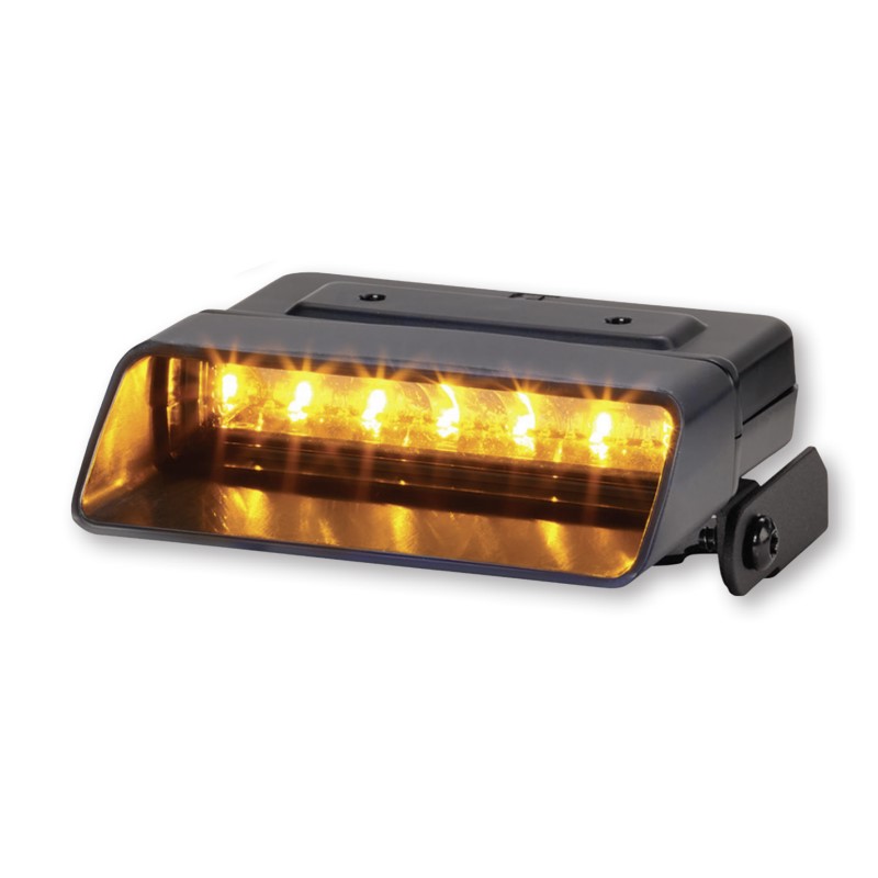 Federal Signal XSM1-WAG XStream Single Head 18 LED Wired Light Head - Amber