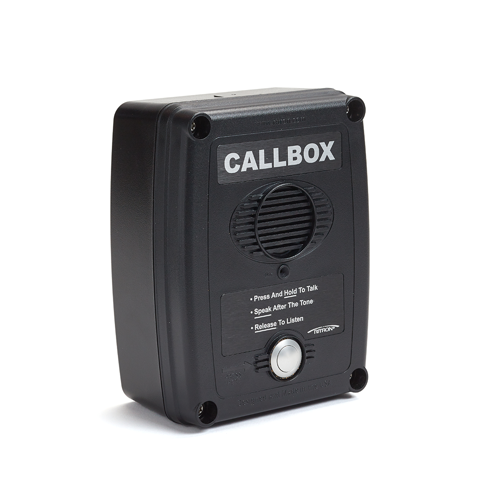 Ritron Black Q1 Basic MURS, VHF, or UHF Analog Callbox