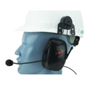 Magnum 2HS-HH Dual Earmuff Headset, Boom Mic, Hardhat Mount