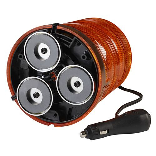 Federal Signal 100TM-A Spire Magnetic LED Tall Beacon - Amber
