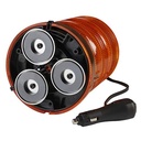 Federal Signal 100TM-A Spire Magnetic LED Tall Beacon - Amber