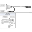Setcom RCB-18KW 18' Radio Cable - Kenwood