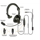 Pryme HLP-SNL-M33 Single Ear Headset - Motorola CDM, CM200d, CM300d
