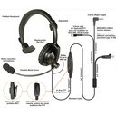 Pryme HLP-SAL-M01J Base Radio Headset - Kenwood