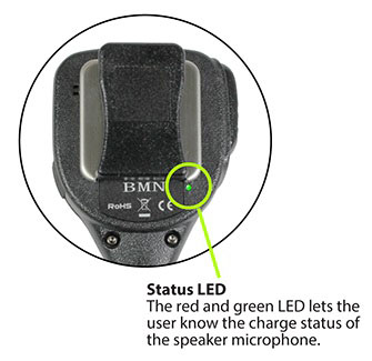 Pryme SPM-600-M8 Speaker-Mic, 3.5mm - Motorola TLK 100, SL300