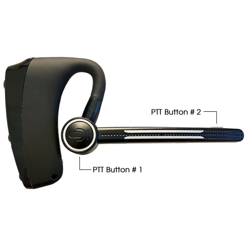 Klein Blu-Talk Earpiece - Dual PTT Buttons