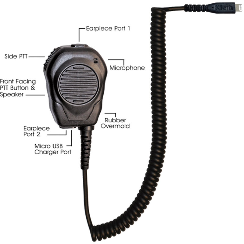 Klein Valor PoC Speaker-Mic RSM - Apple Lightning