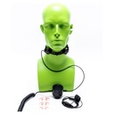 Impact PTM-1 Heavy-Duty Throat Mic - Kenwood, Motorola 2-Pin