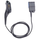 Magnum MCPTT-M12 1-Wire PTT/Mic, 3.5mm Audio Port - Motorola APX, XPR 7000e