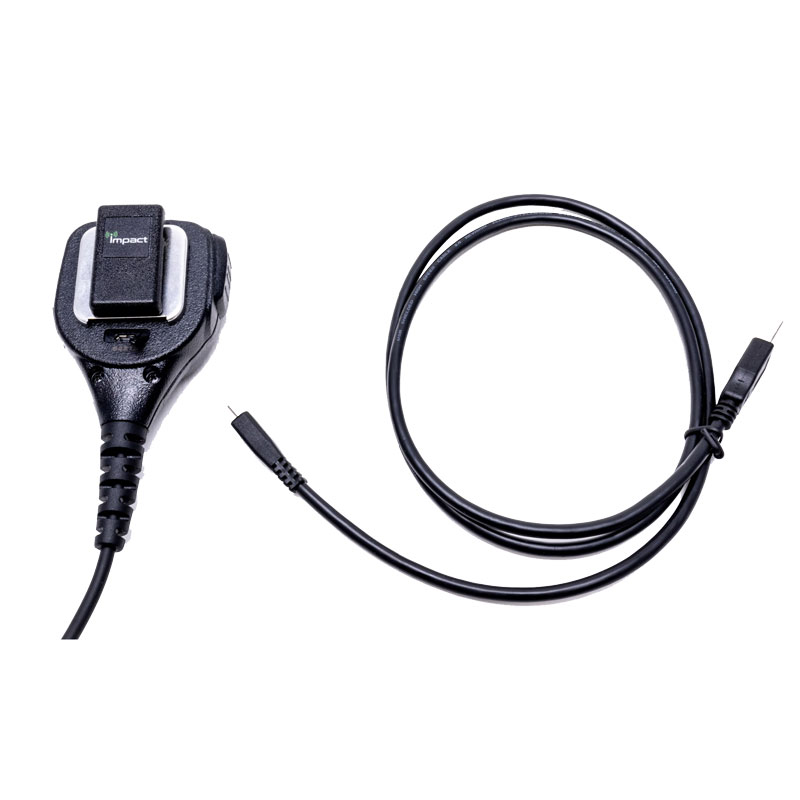 Impact M15-PRSM-HD3-BP Micro-USB  Speaker-Mic, 3.5mm - Motorola SL300, TLK
