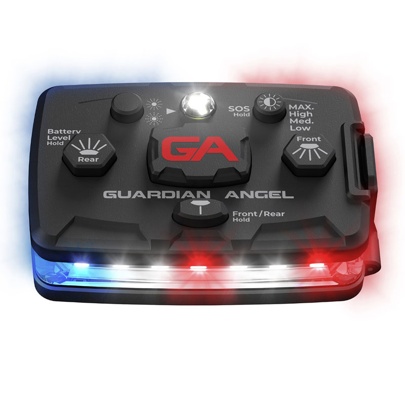 Guardian Angel ELT-R/B Elite Red/Blue Wearable Safety Light