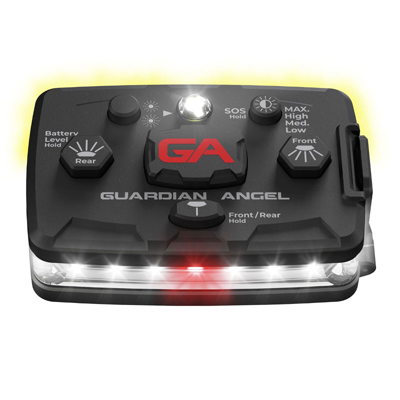 Guardian Angel ELT-W/Y Elite White/Yellow Wearable Safety Light