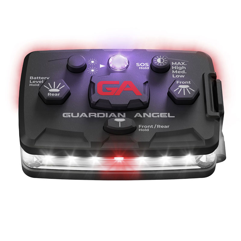 Guardian Angel ELT-W/R-IR Elite Infrared Hybrid White/Red Wearable Safety Light