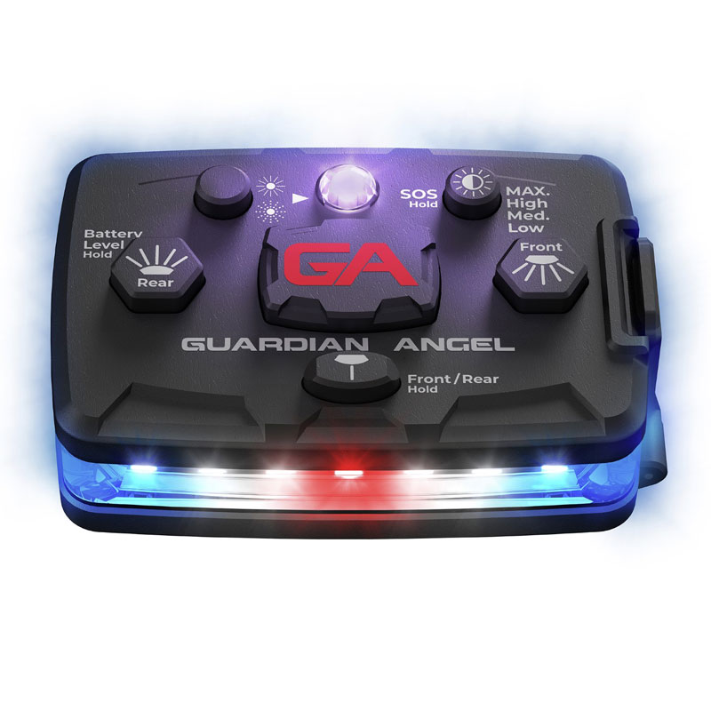 Guardian Angel ELT-B/B-IR Elite Infrared Hybrid Blue/Blue Wearable Safety Light