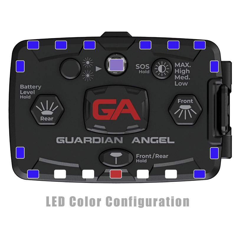 Guardian Angel ELT-B/B-IR Elite Infrared Hybrid Blue/Blue LED's
