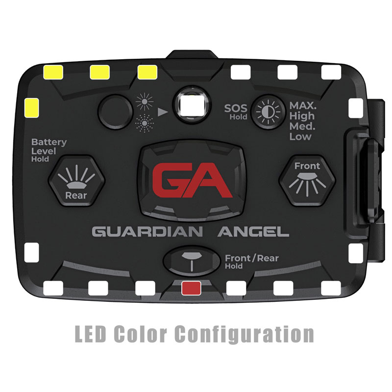 Guardian Angel ELT-W/WY Elite White/White-Yellow LED's