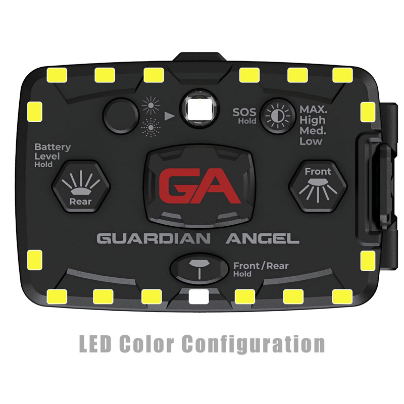 Guardian Angel ELT-Y/Y Elite Yellow/Yellow LED's