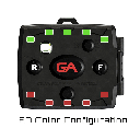Guardian Angel MCR-R/G Micro Red/Green LED Layout