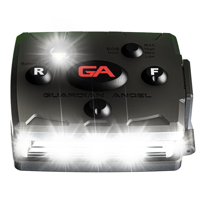 Guardian Angel MCR-W/G Micro White/Green Front View