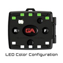 Guardian Angel MCR-W/G Micro White/Green LED Layout