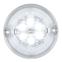 Federal Signal COM3SRWC Police/Fire Commander 3-inch Compartment Light - Red/White