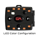 Guardian Angel MCR-O/O Micro Orange/Orange LED Layout