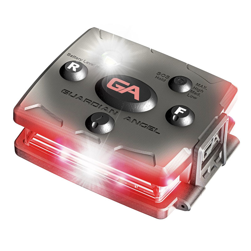 Guardian Angel MCR-R/R Micro Red/Red Front View