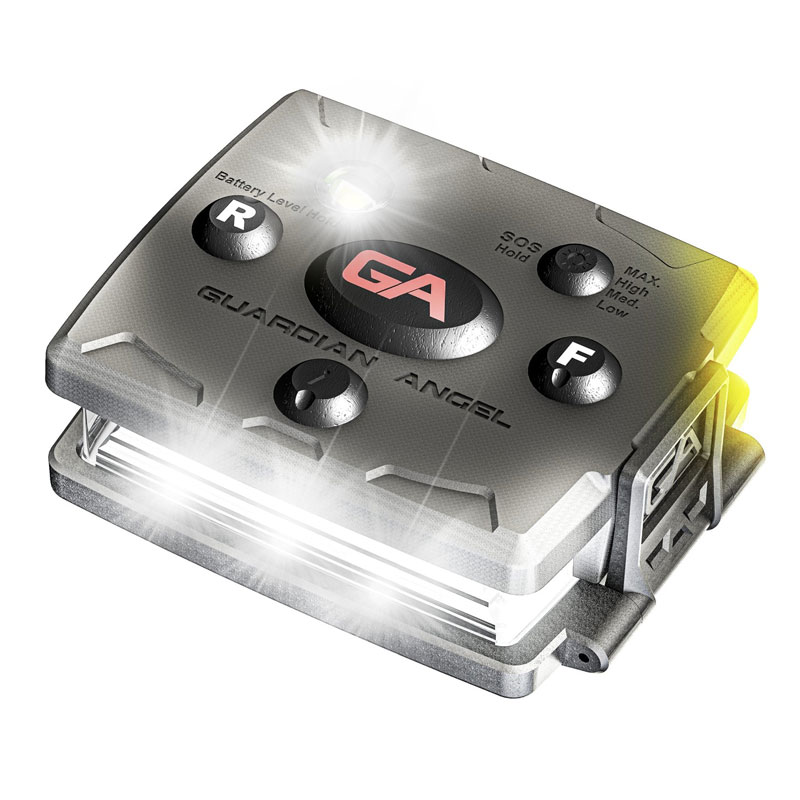 Guardian Angel MCR-W/Y Micro White/Yellow Front View
