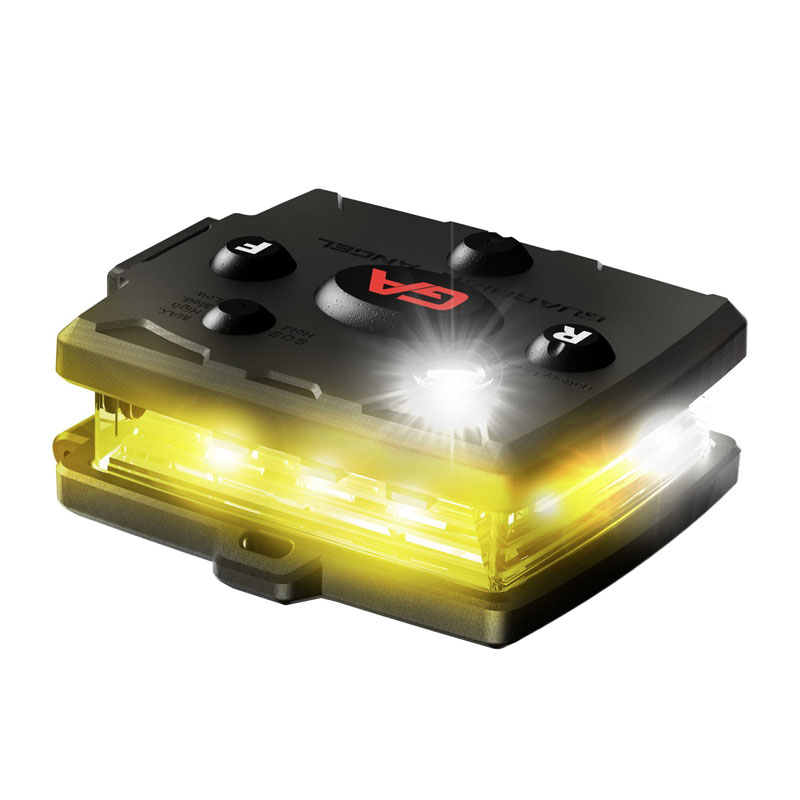 Guardian Angel MCR-W/Y Micro White/Yellow Rear View