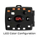 Guardian Angel MCR-W/O Micro White/Orange LED Layout