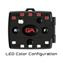 Guardian Angel MCR-W/R Micro White/Red LED Layout