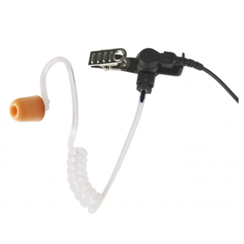 Magnum premium noise attenuating foam tip shown on acoustic tube