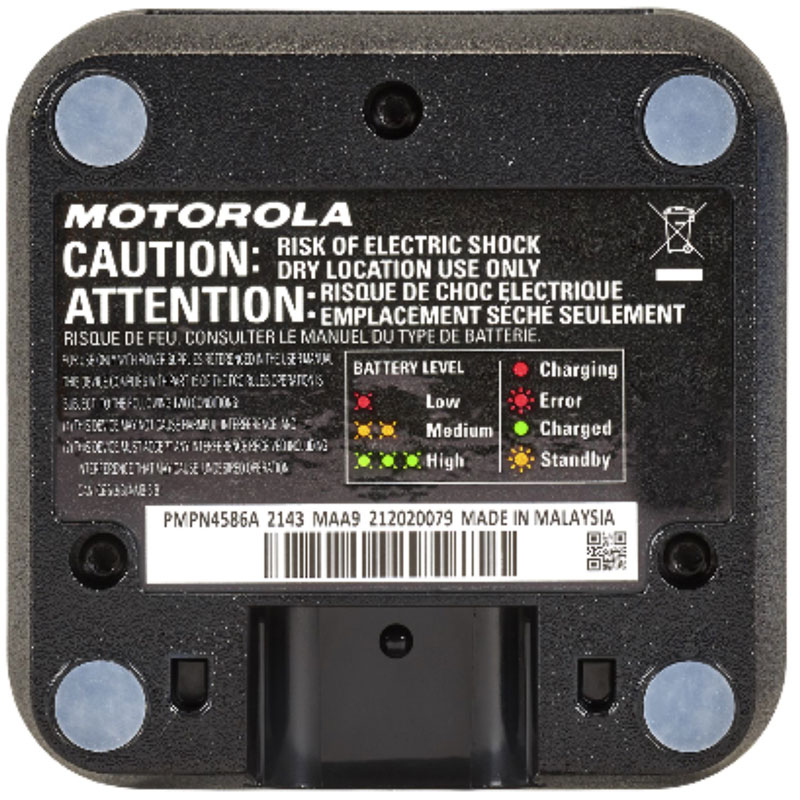 Motorola PMPN4603 AC Single Unit Charger - DLR110 Curve