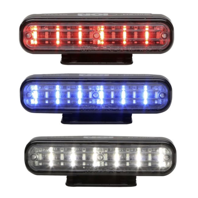 Whelen I3JC ION TRIO Linear-LED Universal Mount - (Red/Blue/White)