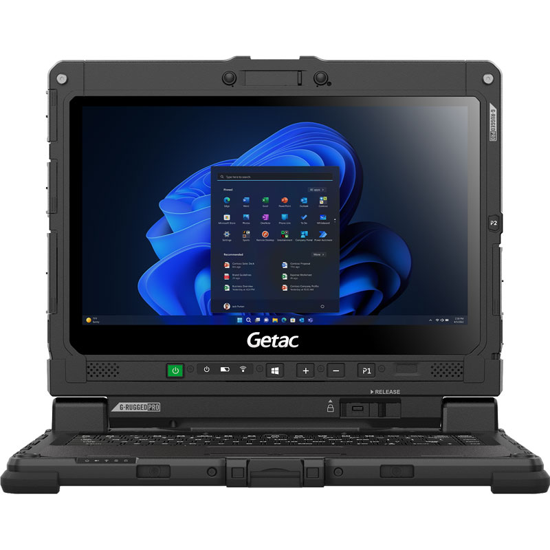 Getac K120G2-R Fully Rugged Tablet with Optional Keyboard