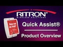 Ritron Low Power Quick Assist Wireless Shopper Call Box Overview