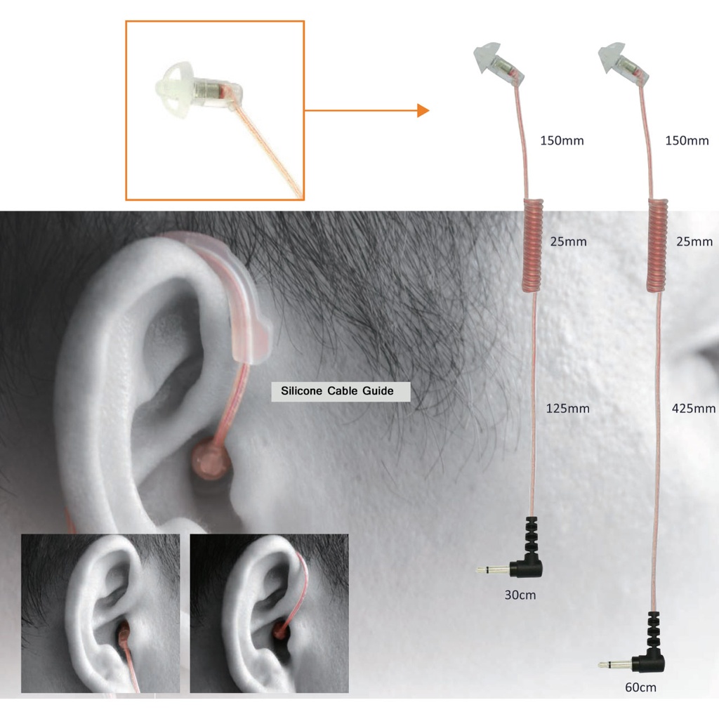 Magnum RXO-HD12-3.5 Receive-Only In-Ear Speaker