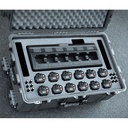 Jason Cases KEVP8000PL 12-Slot Case, AC Port - Kenwood EFJ VP8000